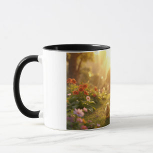 Tasse Poule et Poussins - Tasse Famille de Poulets