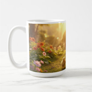 Tasse Poule et Poussins - Tasse Famille de Poulets