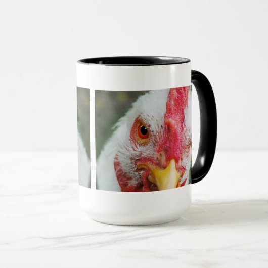 Tasse Poule Grincheuse (Devant droit)