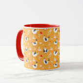 Tasse Poulets Drôles (Devant gauche)