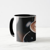 Tasse pour amateur de café – Conception de tasse à (Devant gauche)