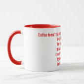 Tasse pour amateur de café de la solution universe (Gauche)