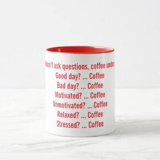 Tasse pour amateur de café de la solution universe (Centre)