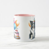 Tasse pour amateur de chien Border Collie pour ann (Centre)