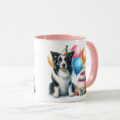 Tasse pour amateur de chien Border Collie pour ann (Devant droit)