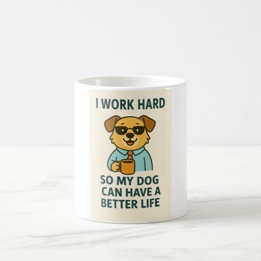 Tasse pour amateur de chien drôle (Centre)