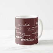 Tasse pour amateur de chocolat (Devant droit)