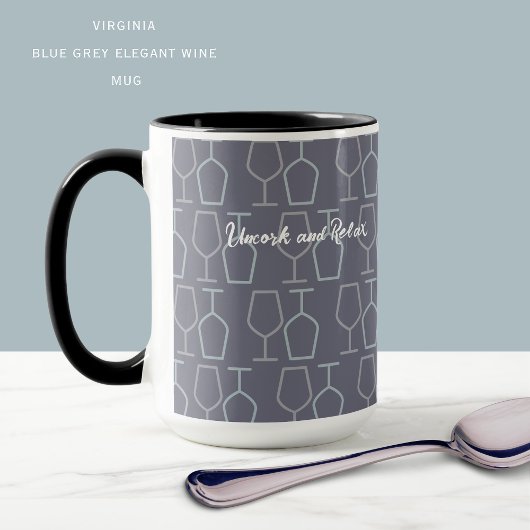 Tasse pour amateur de vin de Virginie | Déboucher
