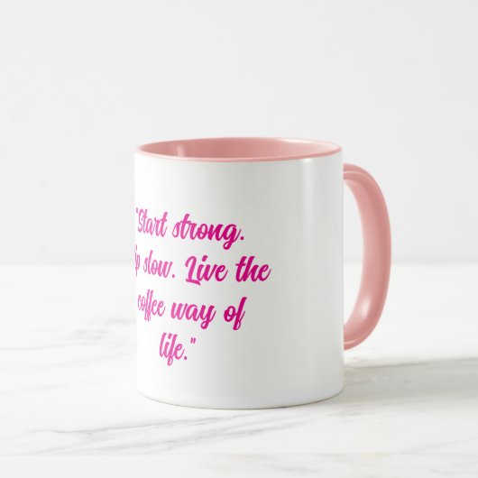Tasse pour amateurs de café (Devant droit)