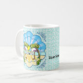 Tasse pour amateurs de flamants roses (Devant gauche)