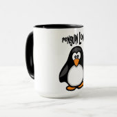 Tasse pour Amoureux de Manchots (Devant gauche)