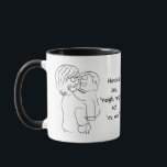 Tasse pour anniversaire, vacances, n'importe quel<br><div class="desc">Tasse humoristique pour quelqu'un de spécial. Ajoutez votre propre texte en utilisant votre style de police,  couleur,  taille et formulation préférés. Faites-en une tasse d'anniversaire,  de vacances ou pour n'importe quel moment. Excellente idée cadeau !</div>