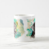TASSE POUR AQUARELLE DE WEIMARANER (Centre)