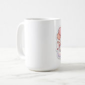 Tasse pour baby shower fille (Devant gauche)