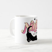 Tasse pour chat « Non aujourd'hui » – Tasse à café (Devant gauche)