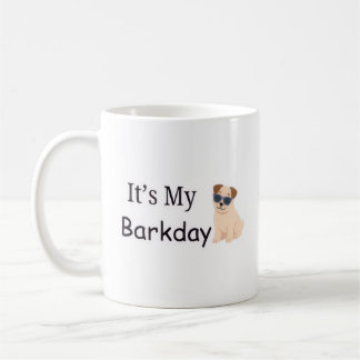 Tasse pour chiots mignons pour mon anniversaire de