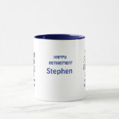 Tasse pour Comptable à la Retraite – Cadeau de Ret (Centre)