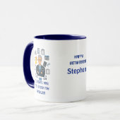 Tasse pour Comptable à la Retraite – Cadeau de Ret (Devant gauche)