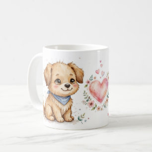 Tasse pour couple de chien et chat, cadeau personn