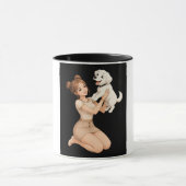 Tasse pour couple "Plus Forts Ensemble" | Café Cad (Centre)