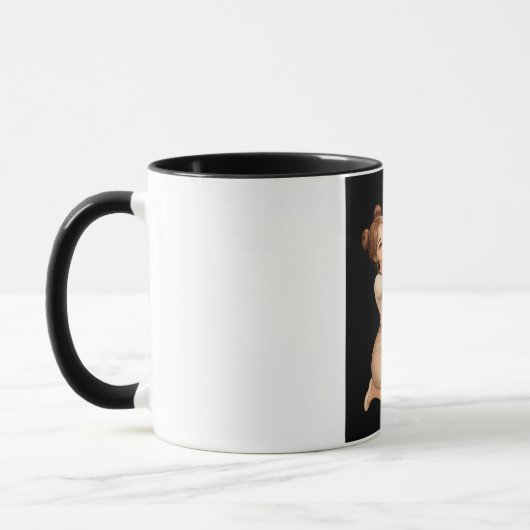 Tasse pour couple "Plus Forts Ensemble" | Café Cad (Gauche)