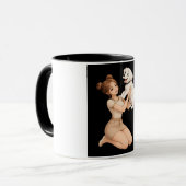 Tasse pour couple "Plus Forts Ensemble" | Café Cad (Devant gauche)