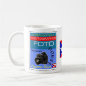 Tasse pour des photographes de Puertorrican (Gauche)