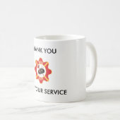TASSE POUR DES SAPEURS-POMPIERS OU DANS LA (Devant droit)