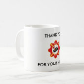 TASSE POUR DES SAPEURS-POMPIERS OU DANS LA (Devant gauche)