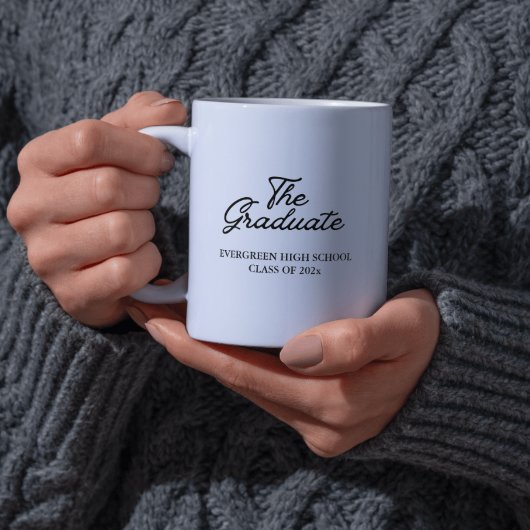 Tasse pour diplômé