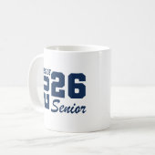 Tasse pour diplômé senior (Devant gauche)