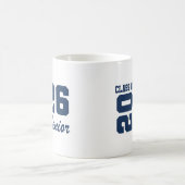 Tasse pour diplômé senior (Centre)