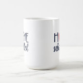 Tasse pour école à la maison avec cœur (Centre)