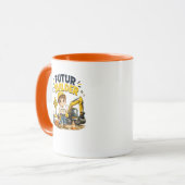 Tasse pour futur constructeur enfant mignon de la (Devant gauche)
