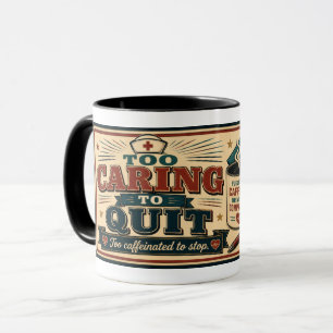 Tasse pour infirmière amatrice de café Cadeau Cita