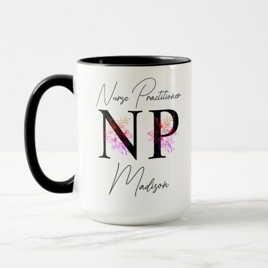 Tasse pour Infirmière praticienne, Infirmière prat (Gauche)