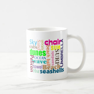 Tasse pour la plage