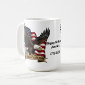 Tasse pour le 250e anniversaire de l'Amérique (Devant gauche)