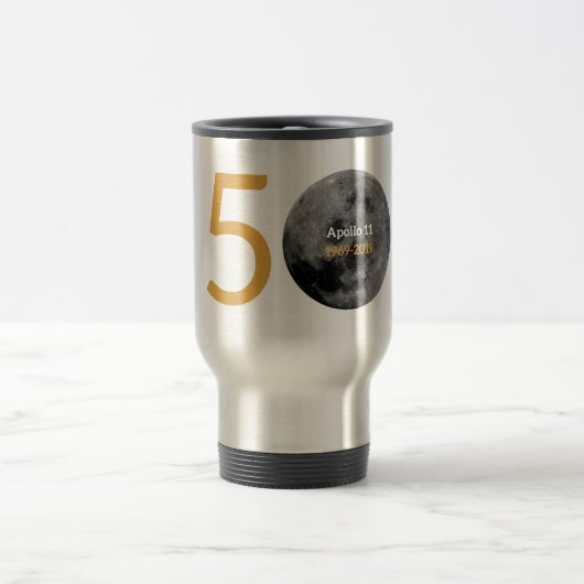 Tasse pour le cinquantième anniversaire d'Apollo (Centre)