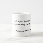 Tasse pour le radio-amateur (Centre)