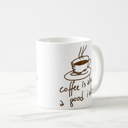 tasse pour les amateurs de café (Devant droit)
