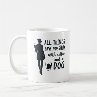 tasse pour les amateurs de chien et de café, pour 