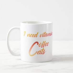 Tasse pour les amoureux du café et des chats