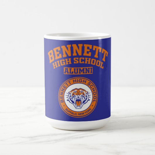 Tasse pour les anciens de Bennett High School NY (Centre)