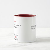 Tasse pour les artistes Droit-brained (Centre)