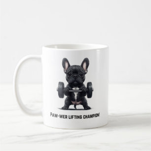 Tasse pour Lèveur de Poids Frenchie