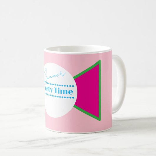 Tasse pour l'heure de la fête estivale (Devant droit)