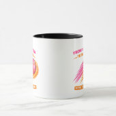 Tasse pour Maman de Softball – Du Premier Lancer à (Centre)
