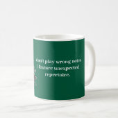 Tasse pour organiste de fausses notes (Devant droit)