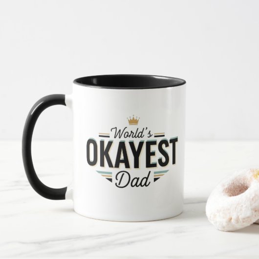 Tasse pour papa moyen (Avec donut)